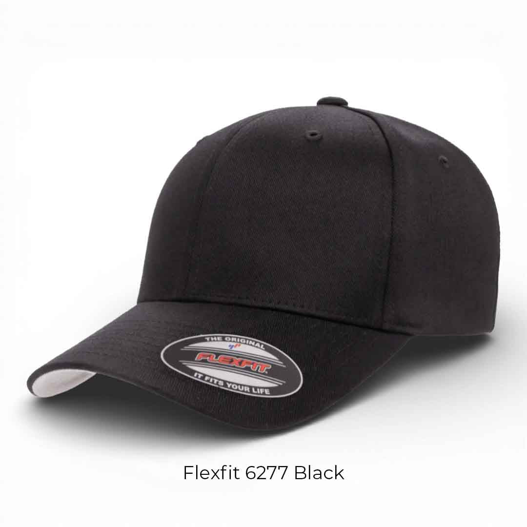 Custom Leather Patch Hats - Flexfit 6277