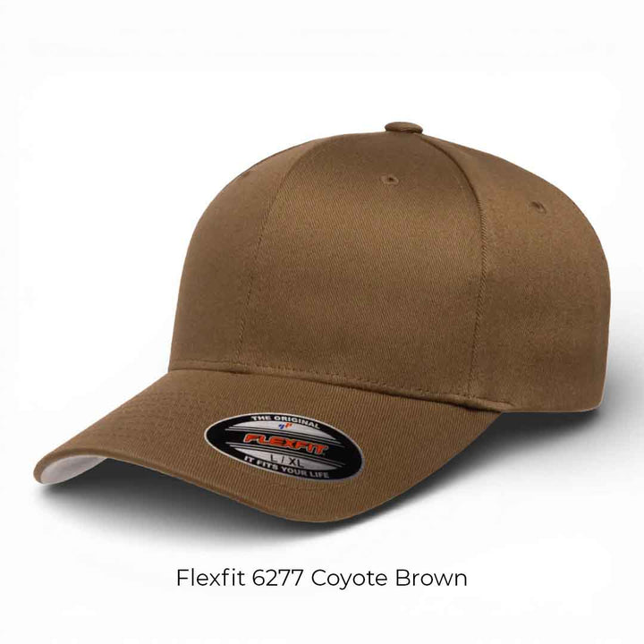 Custom Leather Patch Hats - Flexfit 6277