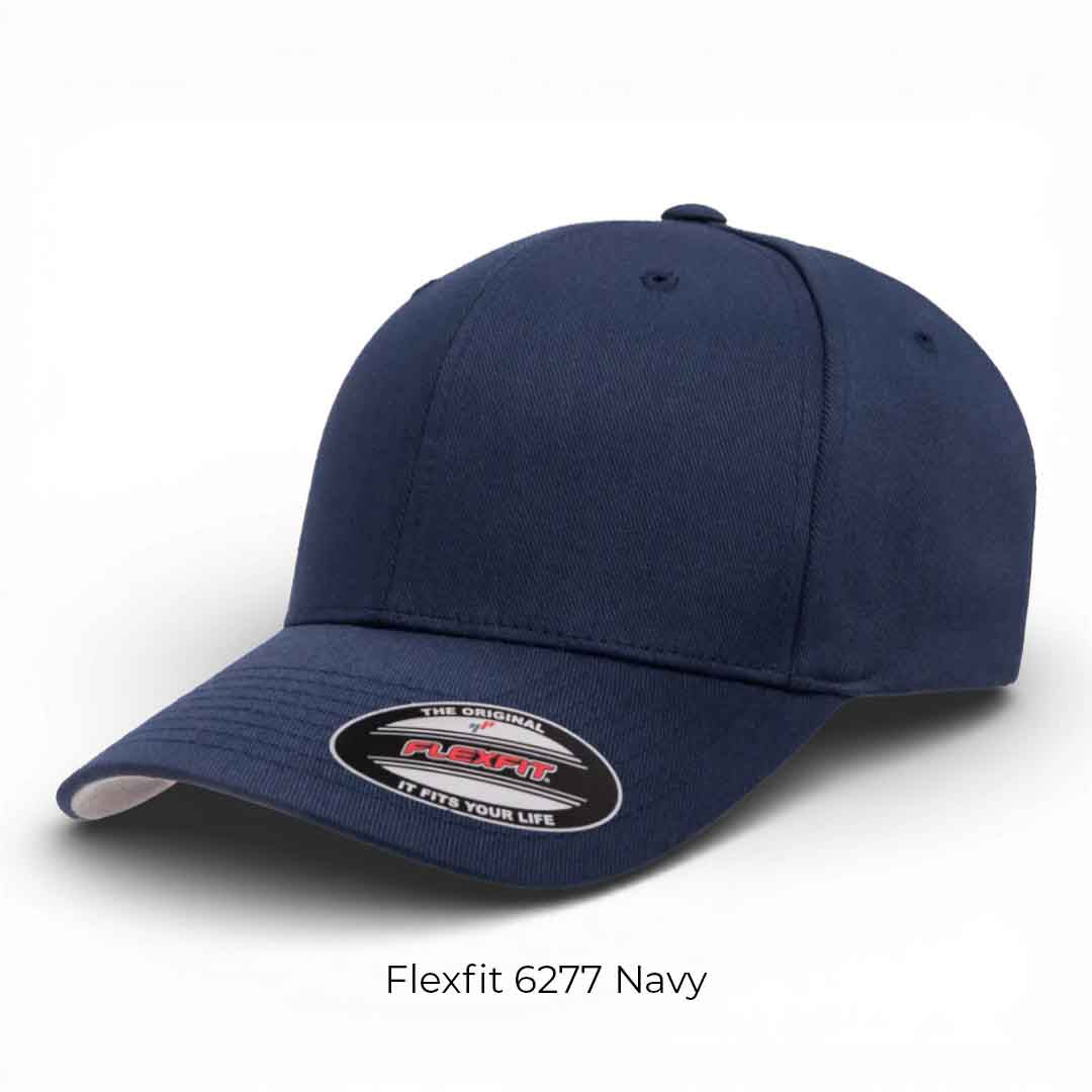Custom Leather Patch Hats - Flexfit 6277