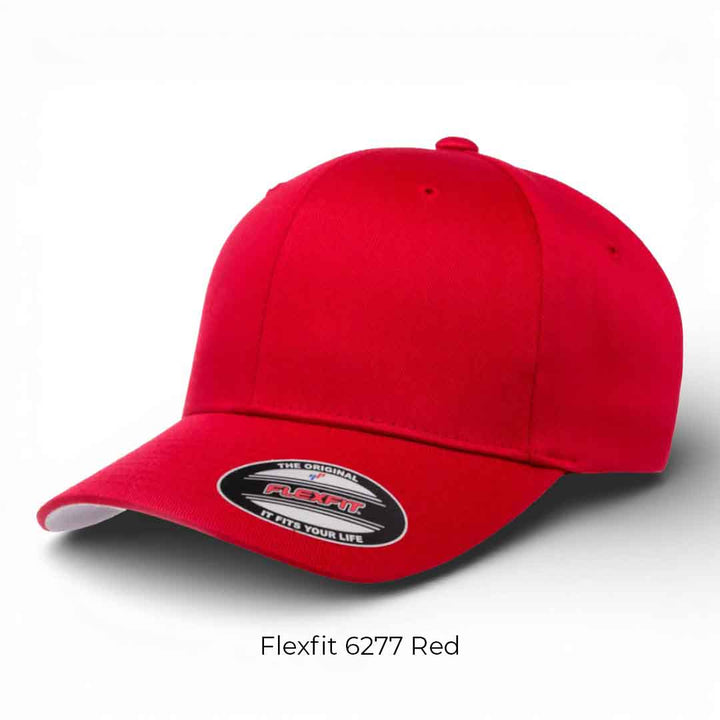 Custom Leather Patch Hats - Flexfit 6277