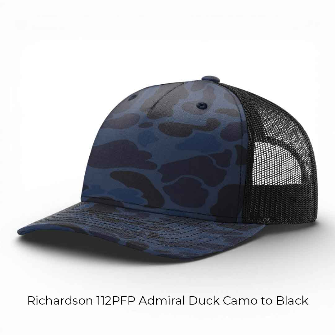 Custom Leather Patch Hats - Richardson 112PFP