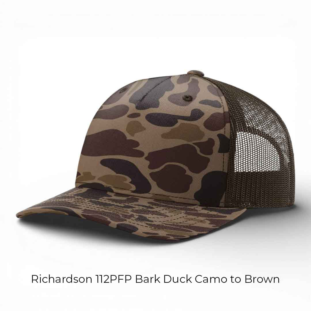 Custom Leather Patch Hats - Richardson 112PFP