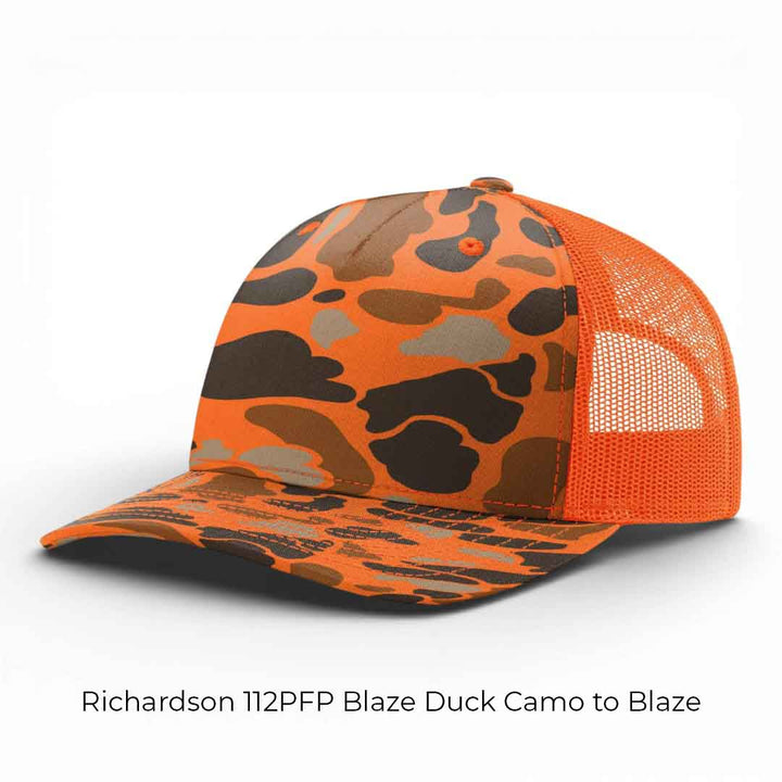 Custom Leather Patch Hats - Richardson 112PFP