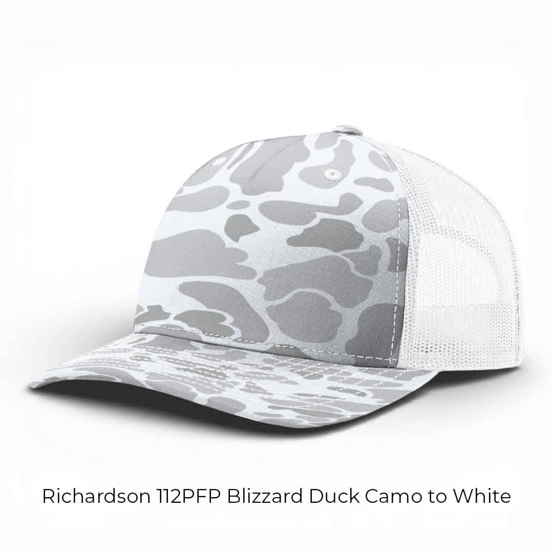 Custom Leather Patch Hats - Richardson 112PFP