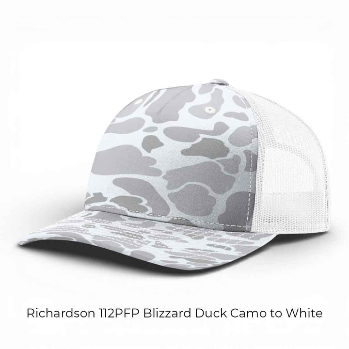 Custom Leather Patch Hats - Richardson 112PFP