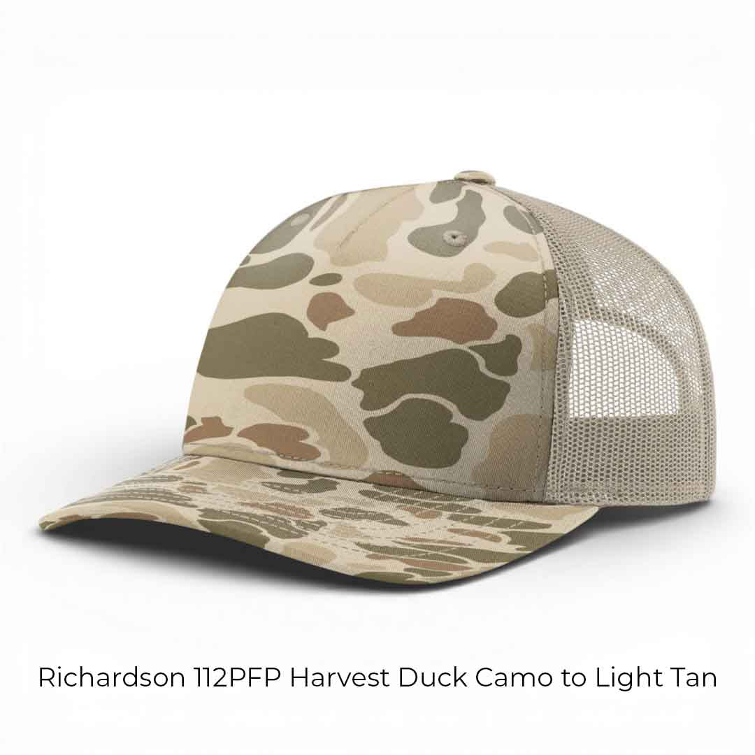 Custom Leather Patch Hats - Richardson 112PFP