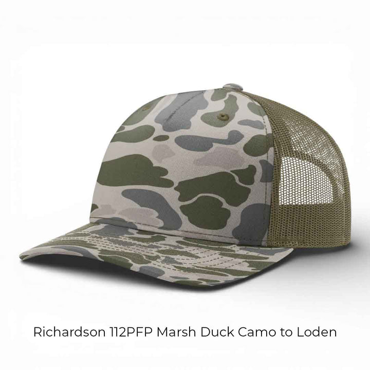 Custom Leather Patch Hats - Richardson 112PFP