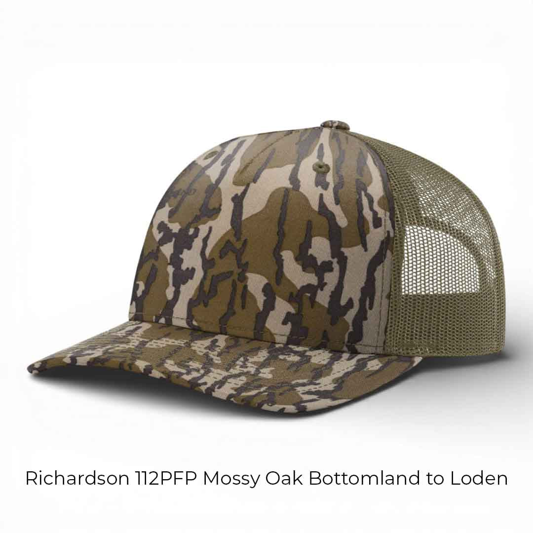 Custom Leather Patch Hats - Richardson 112PFP
