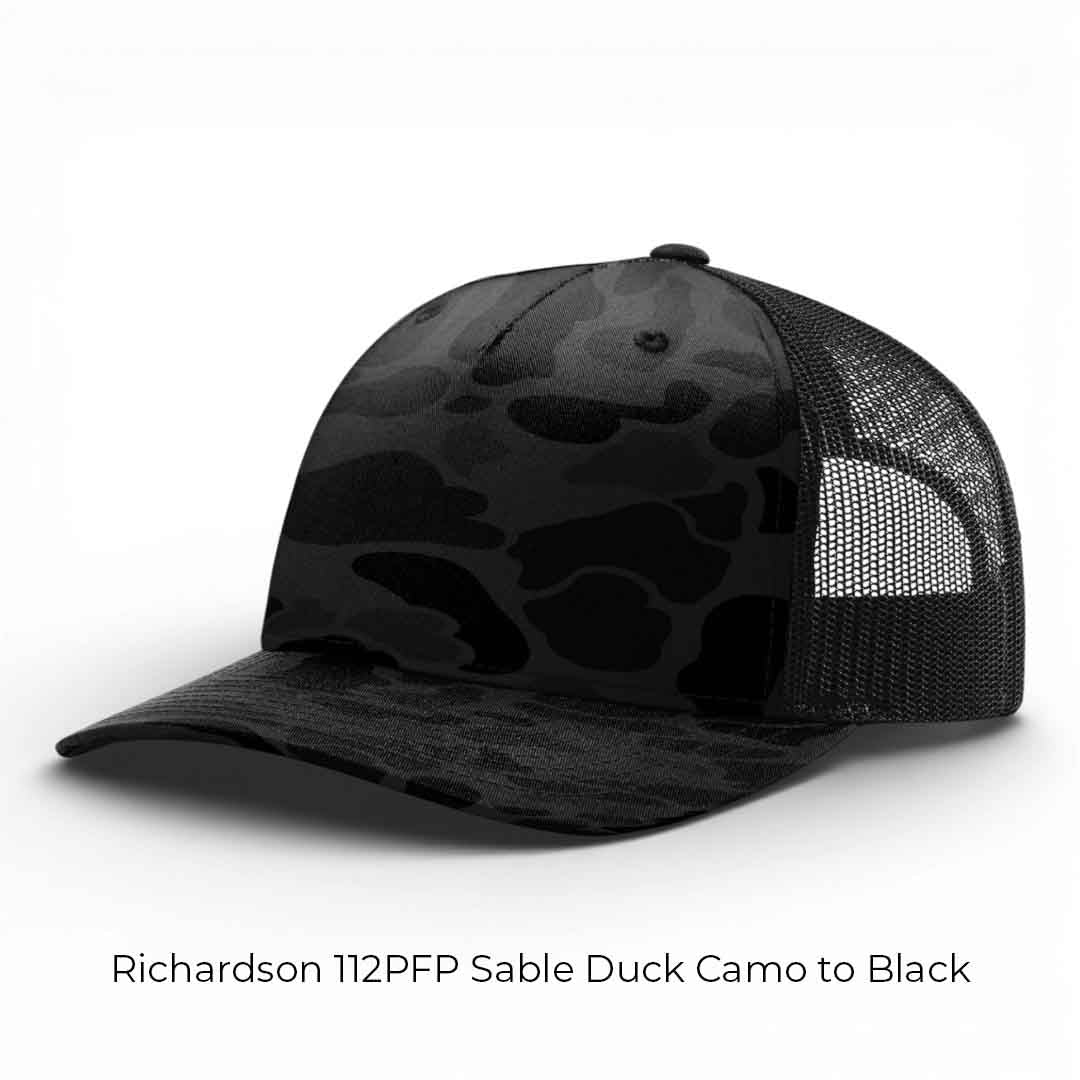 Custom Leather Patch Hats - Richardson 112PFP