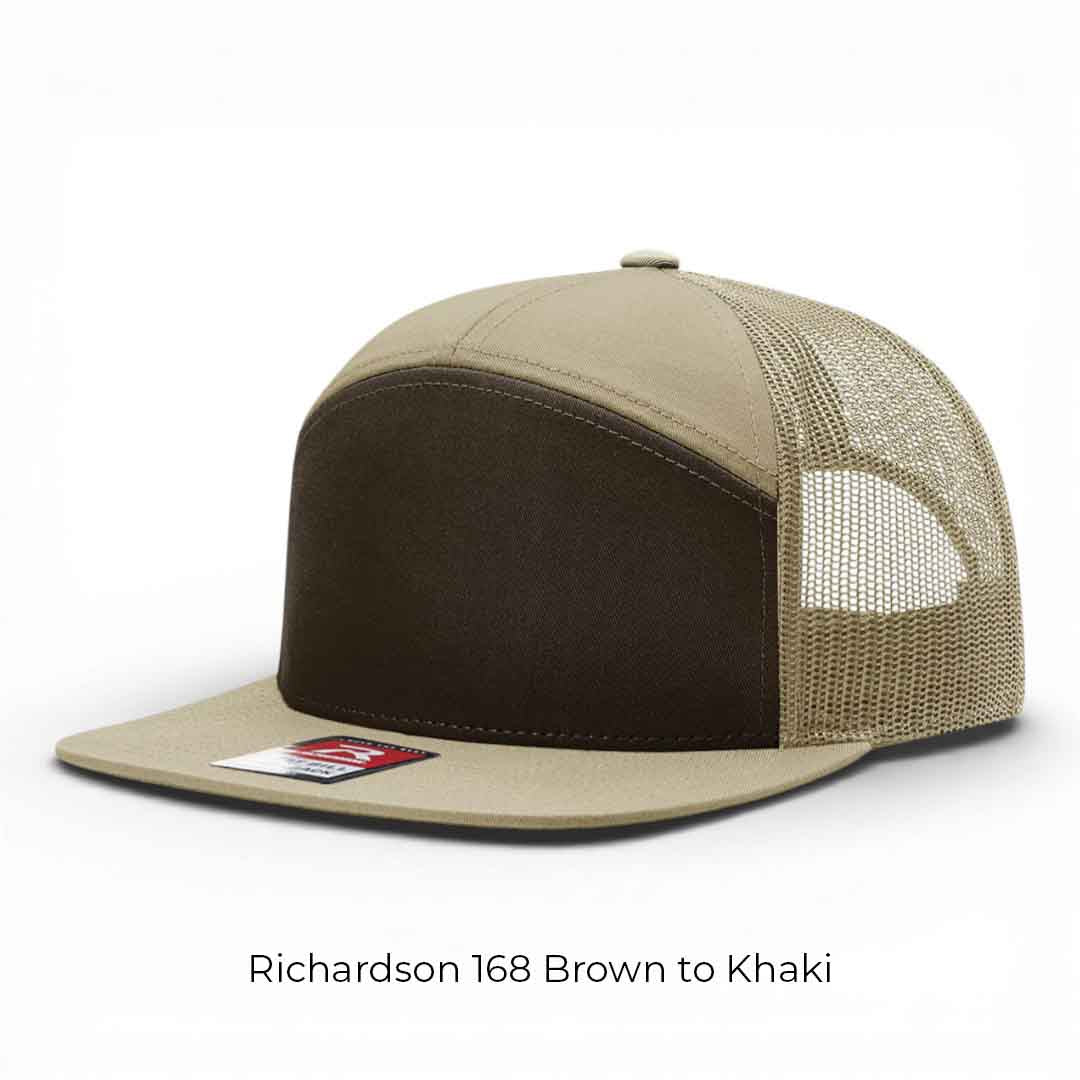 Custom Leather Patch Hats - Richardson 168