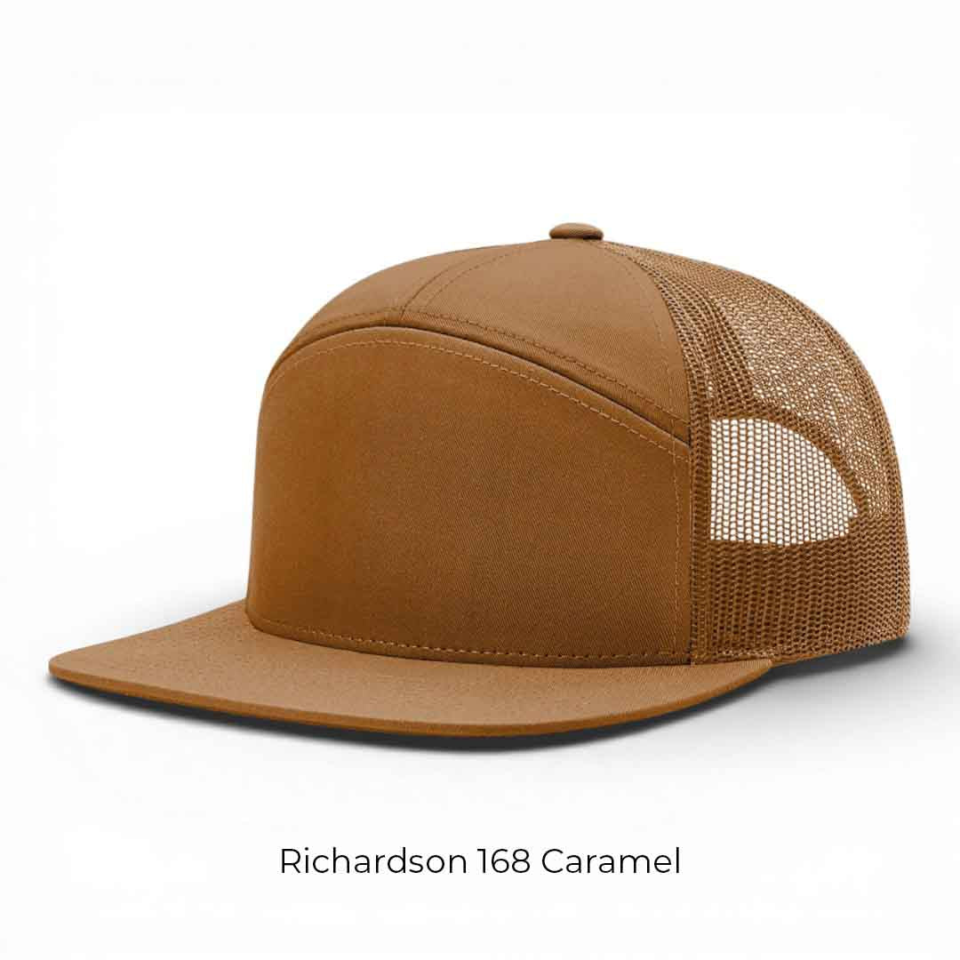 Custom Leather Patch Hats - Richardson 168