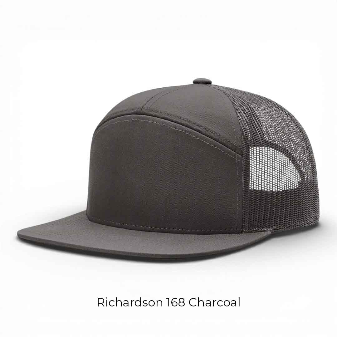 Custom Leather Patch Hats - Richardson 168