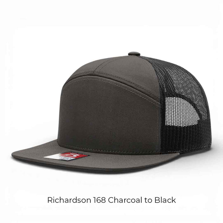 Custom Leather Patch Hats - Richardson 168