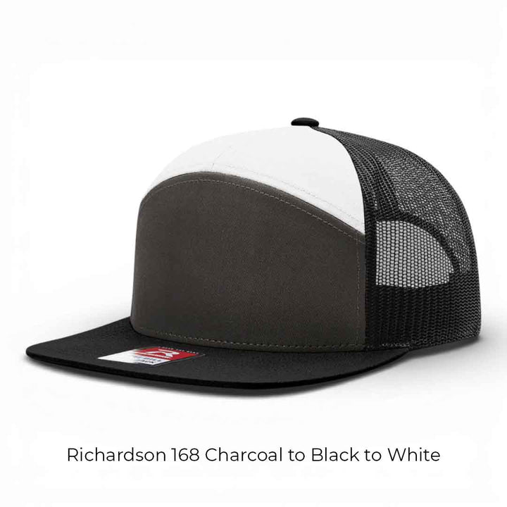 Custom Leather Patch Hats - Richardson 168