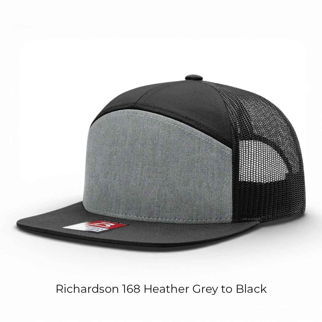 Custom Leather Patch Hats - Richardson 168
