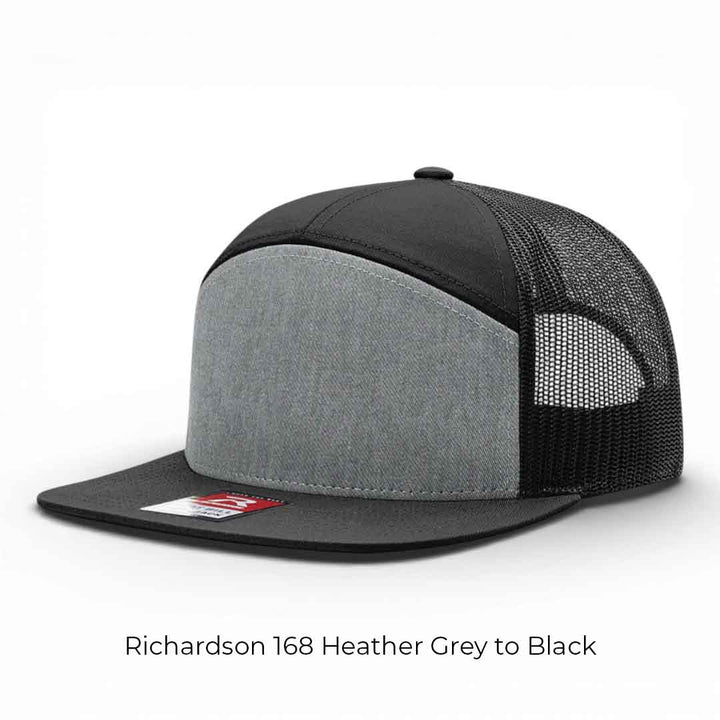 Custom Leather Patch Hats - Richardson 168