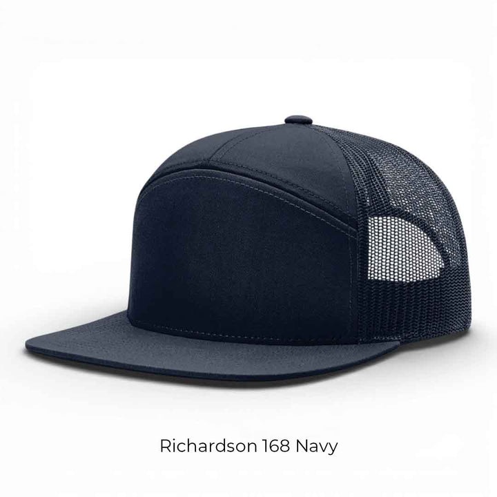 Custom Leather Patch Hats - Richardson 168