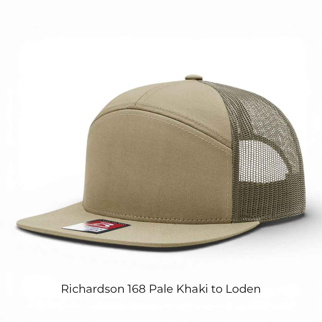 Custom Leather Patch Hats - Richardson 168