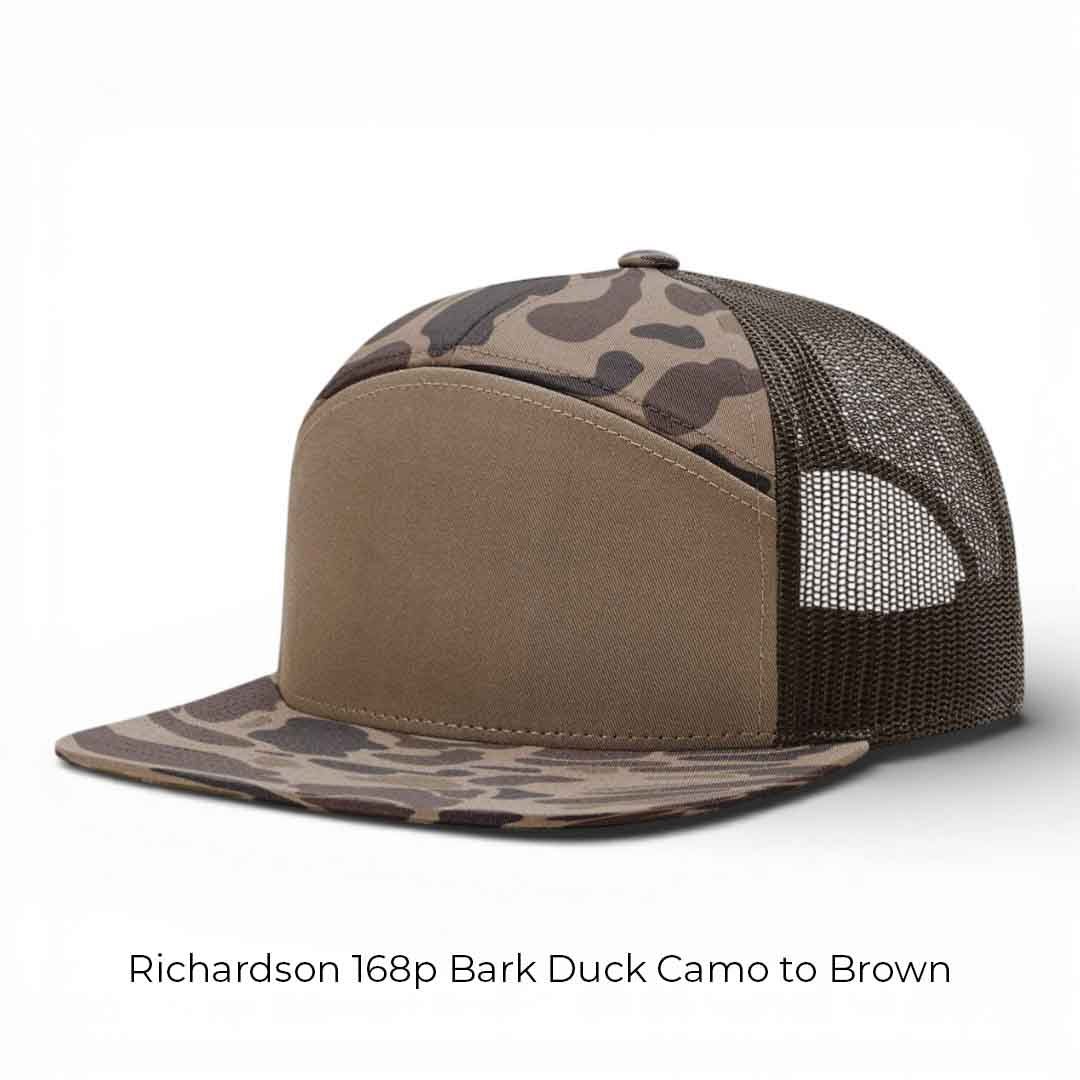 Custom Leather Patch Hats - Richardson 168P