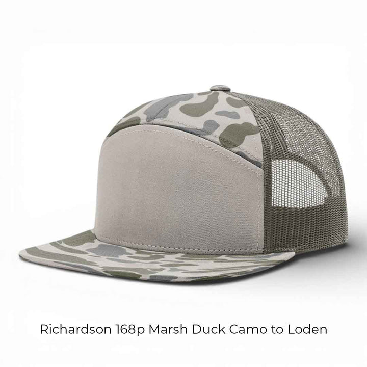 Custom Leather Patch Hats - Richardson 168P