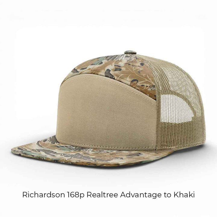 Custom Leather Patch Hats - Richardson 168P