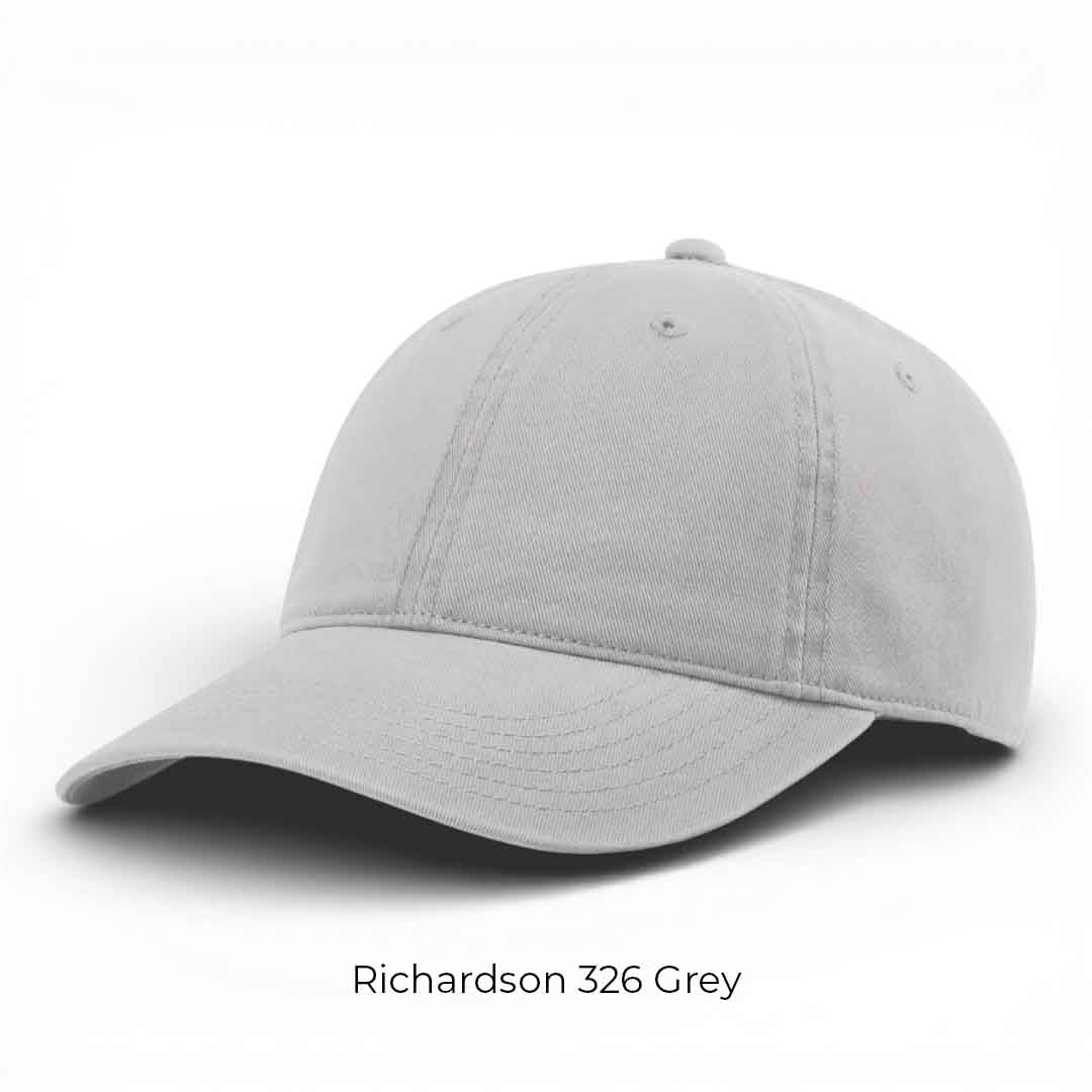 Custom Leather Patch Hats - Richardson 326
