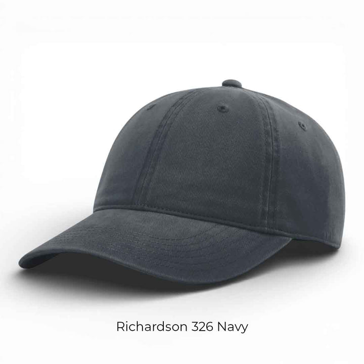 Custom Leather Patch Hats - Richardson 326