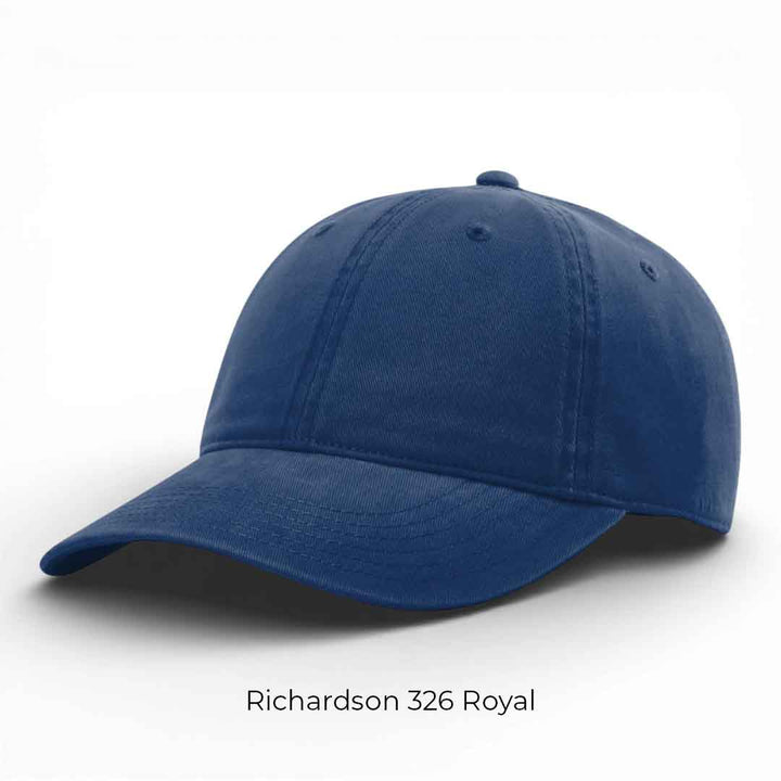 Custom Leather Patch Hats - Richardson 326