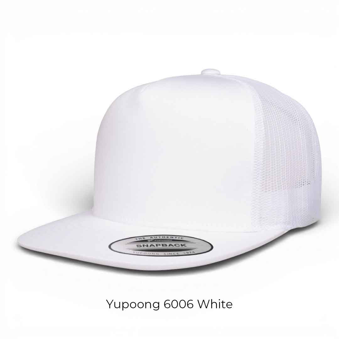 Custom Leather Patch Hats - Yupoong 6006