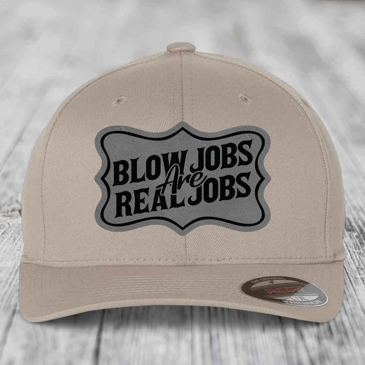 Beige baseball cap with black and grey &