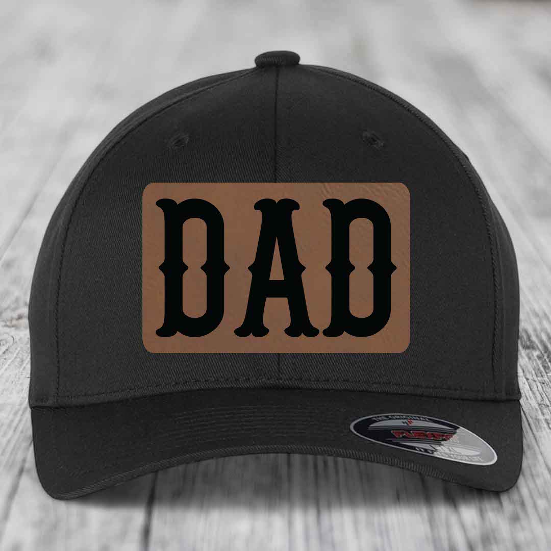 Tan baseball cap with black &