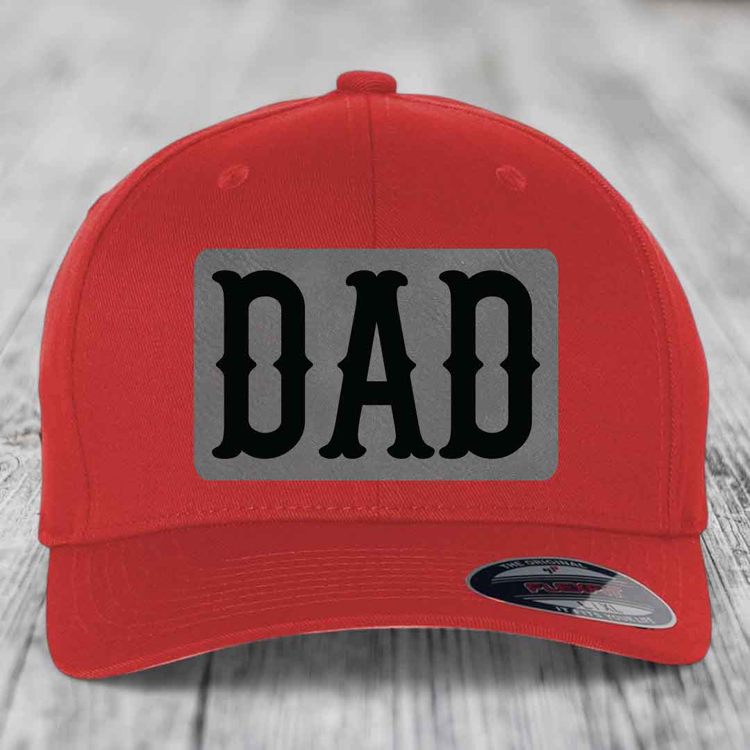 Black baseball cap with &