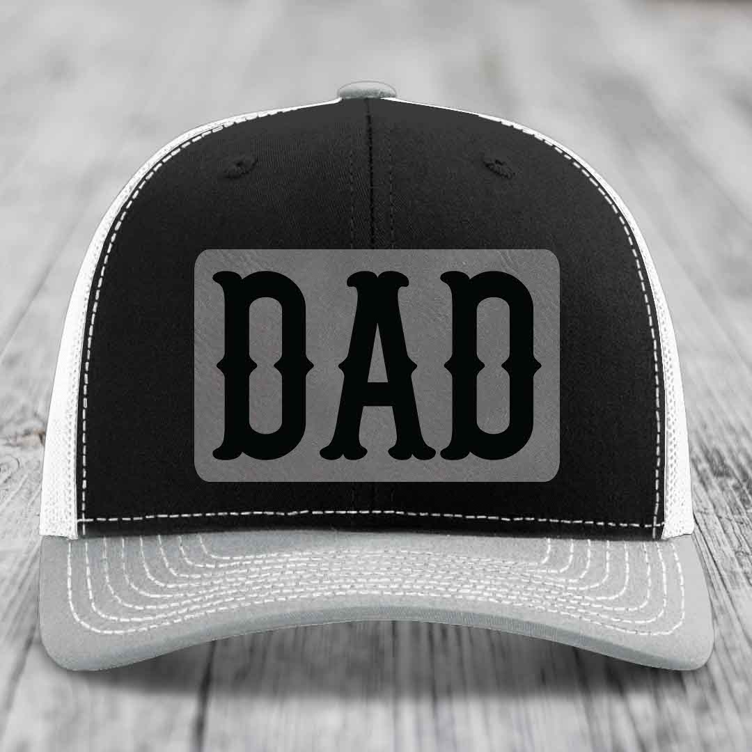 Brown trucker hat with black &