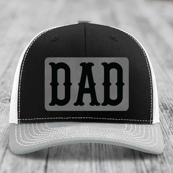 Brown trucker hat with black &