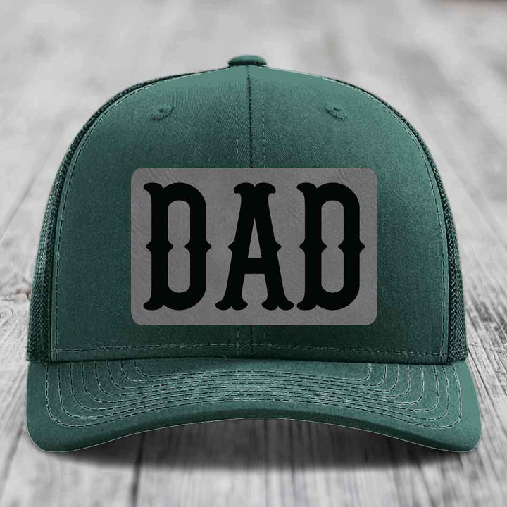 Grey trucker hat with black &