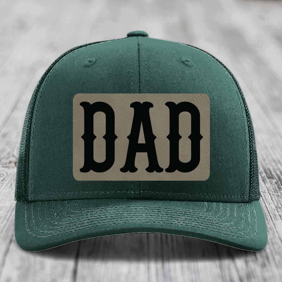 Grey trucker hat with black &