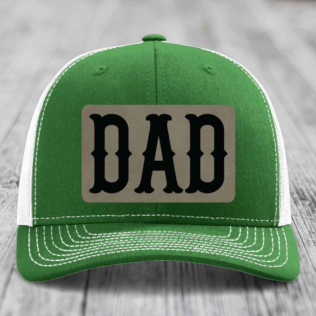 Beige trucker hat with black &