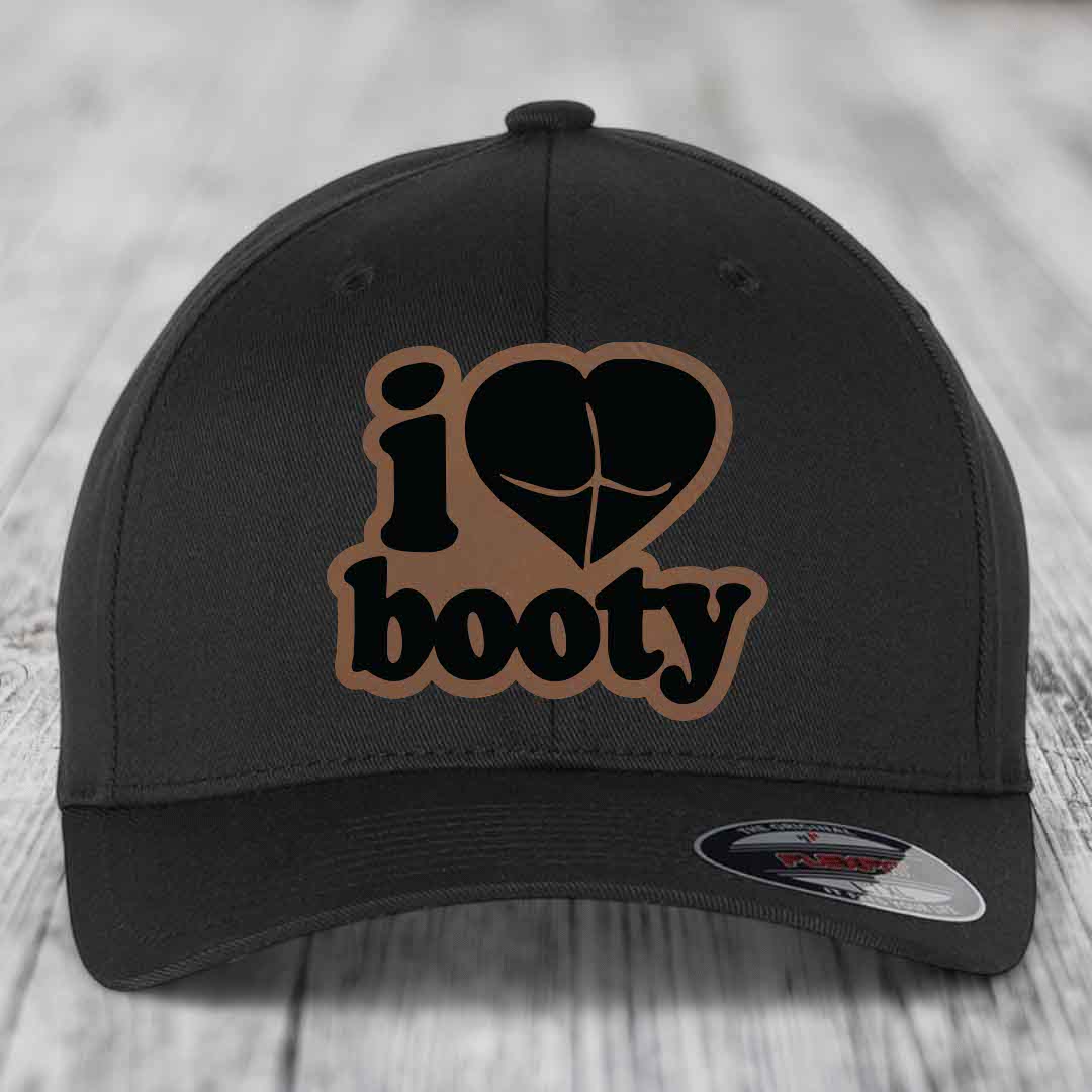 Black baseball cap with &