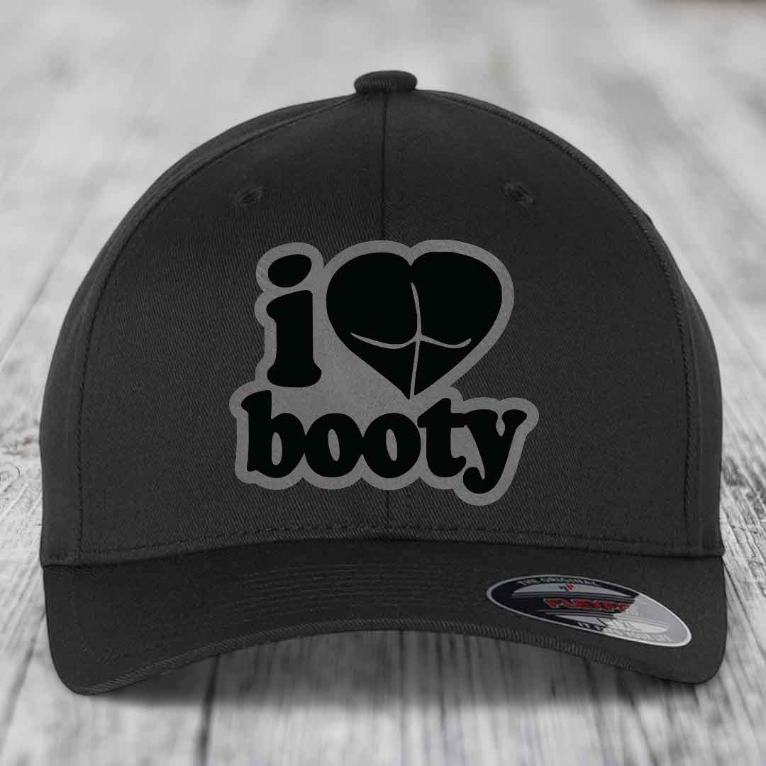 Black baseball cap with &