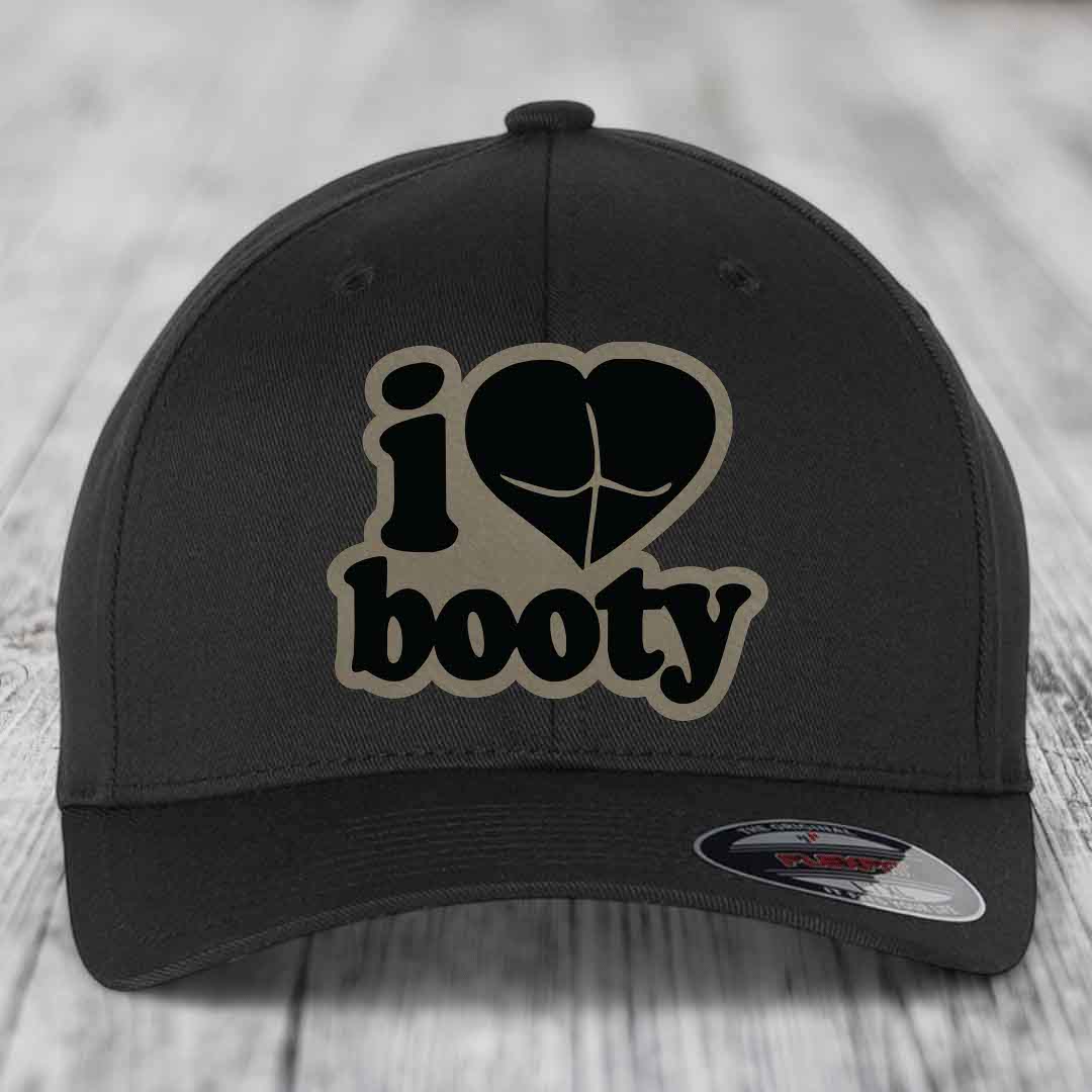 Black baseball cap with &