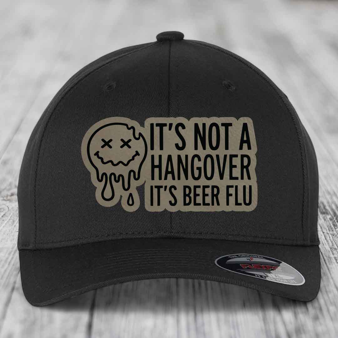 Black baseball cap with &