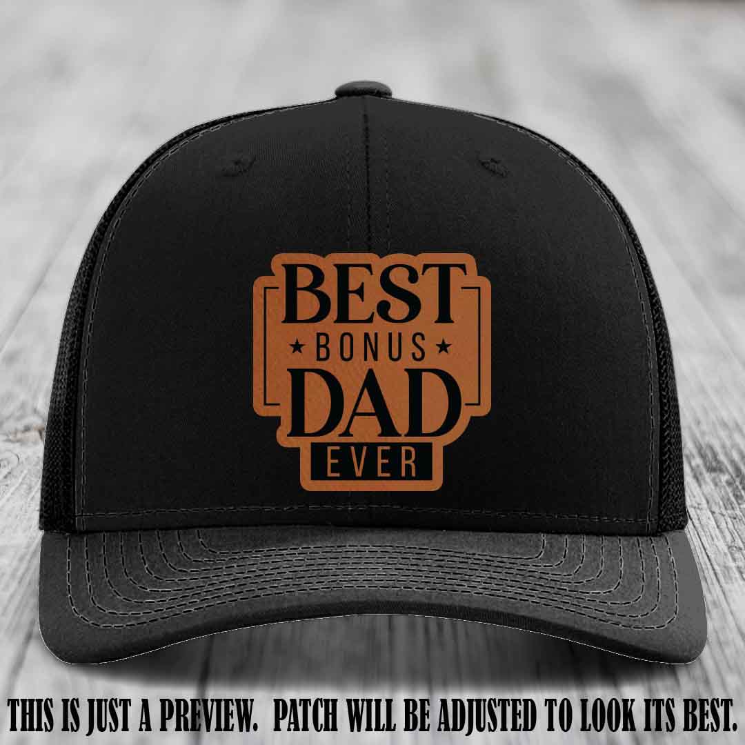 Best Bonus Dad Ever 🏆 Rawhide to Black Patch on Black Hat Richardson 112