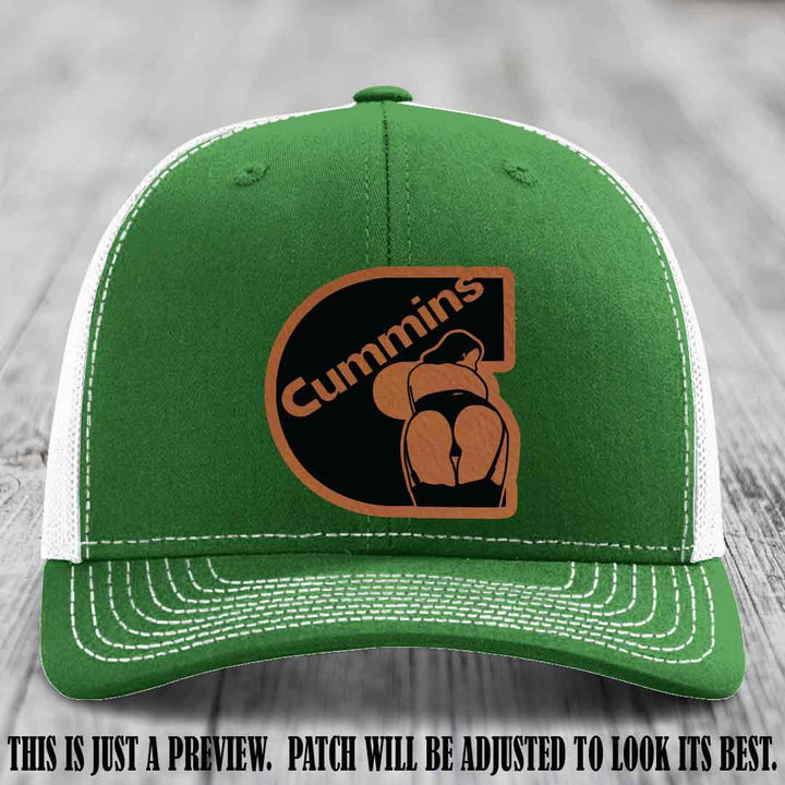Cummins Curves Rawhide to Black Patch on Kelly to White Hat Richardson 112 Hat