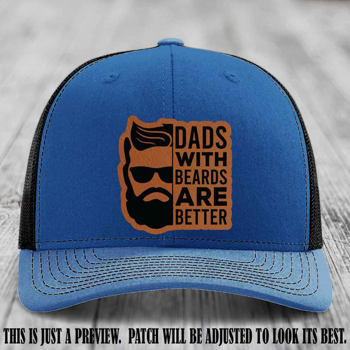 Dads with Beards Are Better 🧔 - Rawhide to Black Patch on Royal to Black Hat