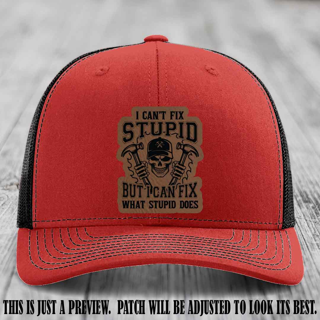 I Can't Fix Stupid 🛠️💀 Dark & Dangerous Patch on Red to Black Hat - Richardson 112