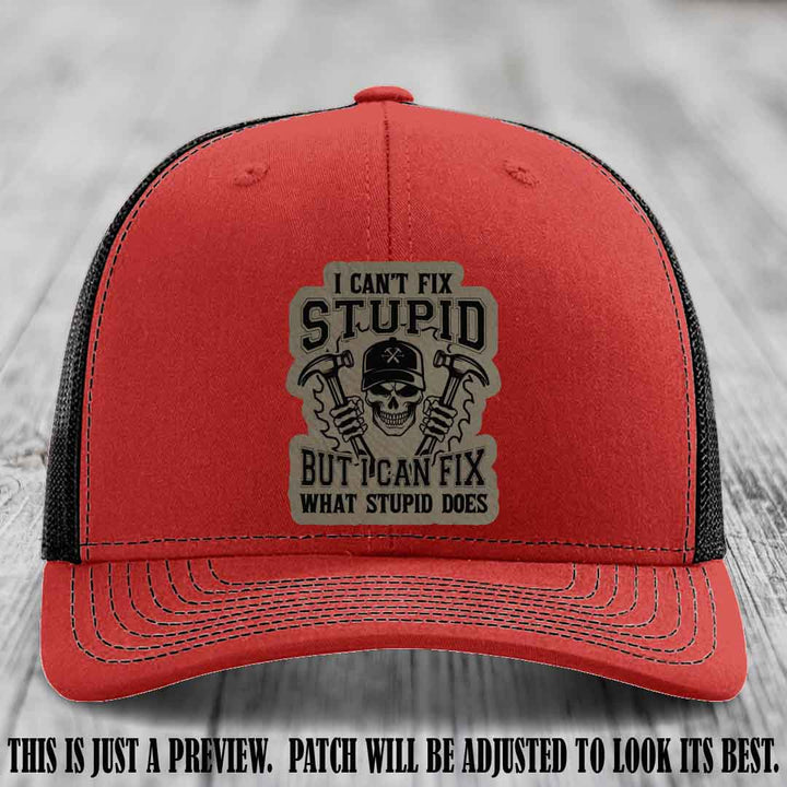I Can't Fix Stupid 🛠️💀 Smooth Operator Patch on Red to Black Hat - Richardson 112