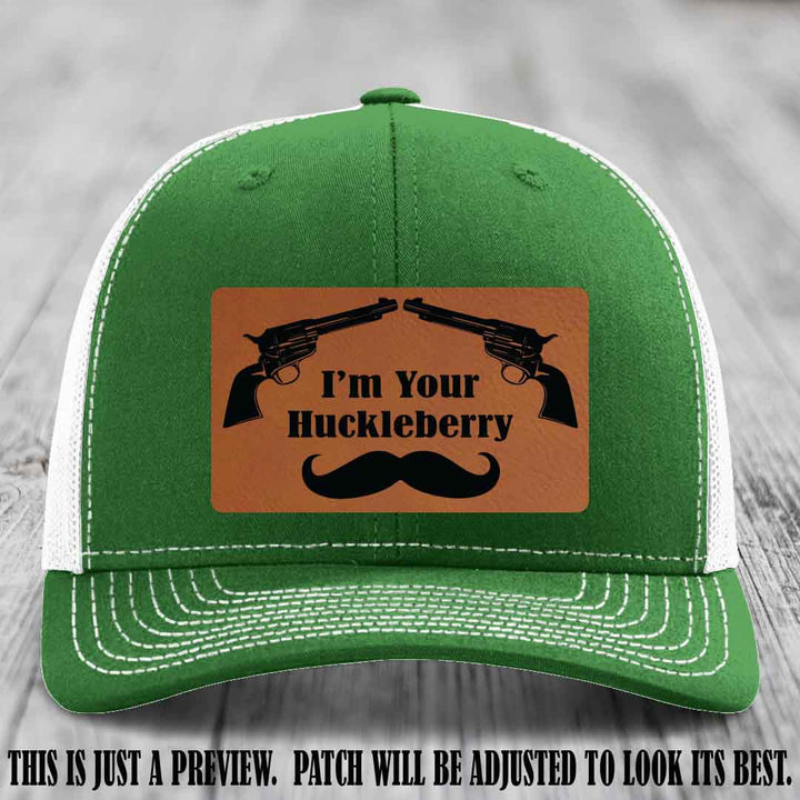 I'm Your Huckleberry Rawhide to Black Patch on Kelly to White Hat Richardson 112 Hat