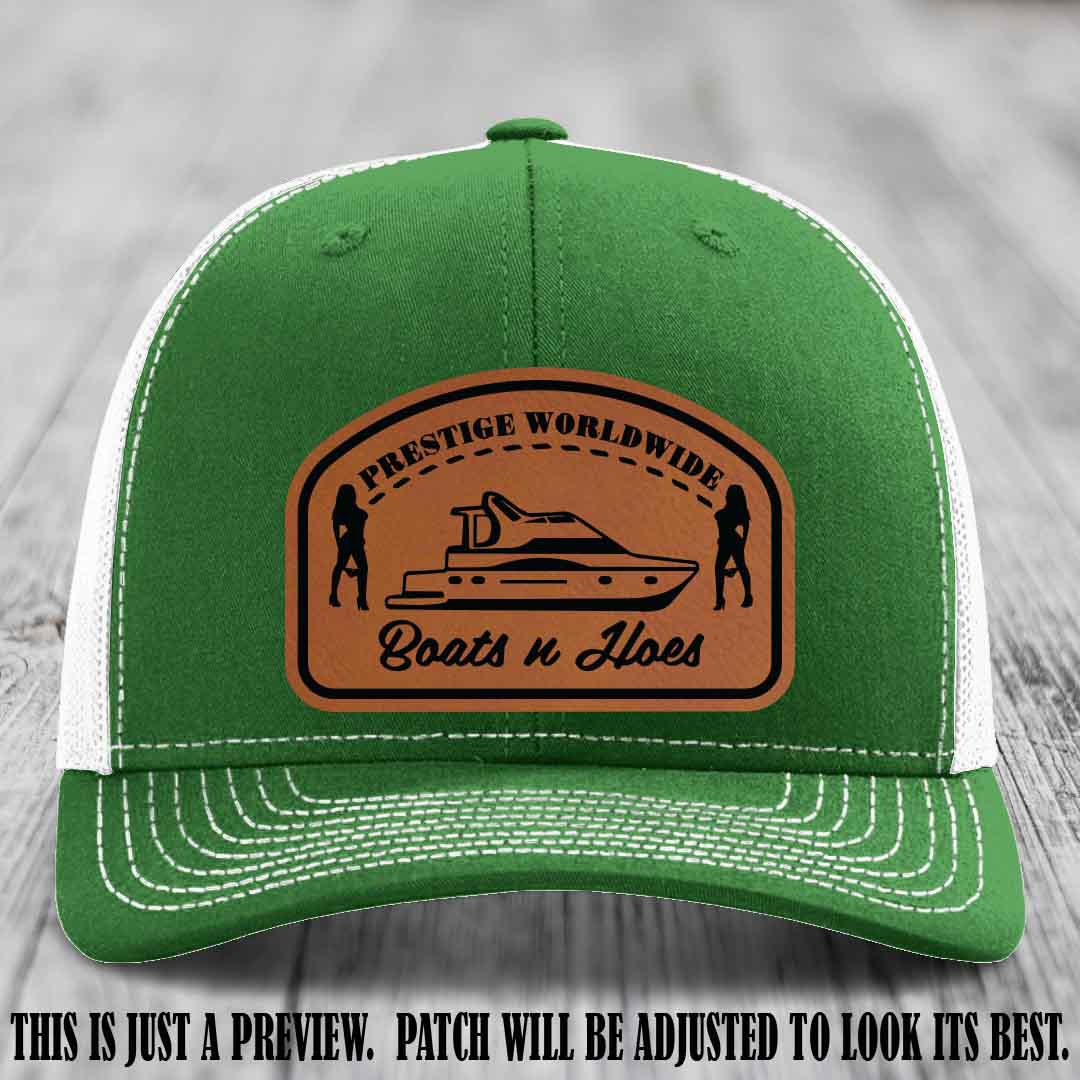 Prestige Worldwide Boats n Hoes Rawhide to Black Patch on Kelly to White Hat